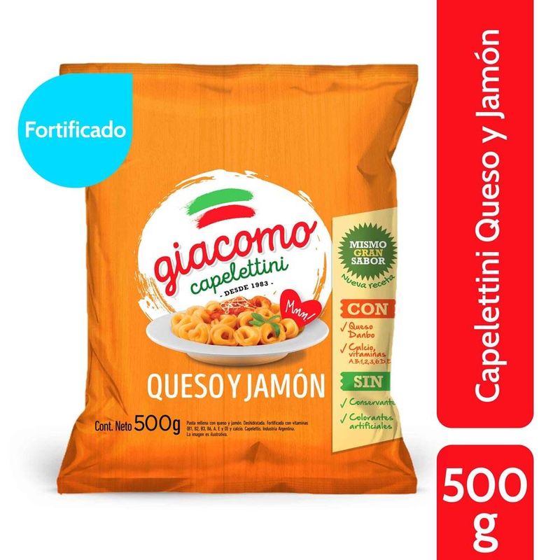 Capellettini-Giacomo-Queso-Jamon-X-500gr