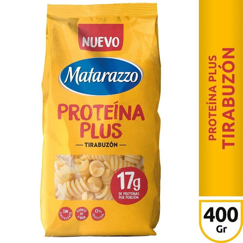 Fideos-Matarazzo-Proteina-Plus-Tirabuzon-X-400gr