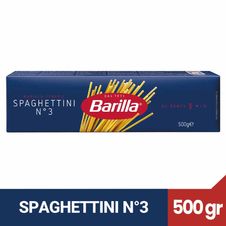 Fideos Barilla Spaghettini x 500gr