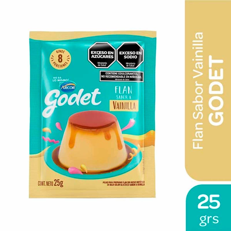 Flan-Godet-Vainilla-X-25gr