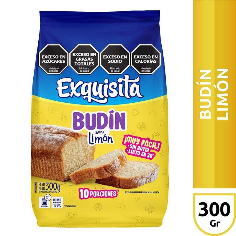 Budin-Exquisita-Limon-X-300gr