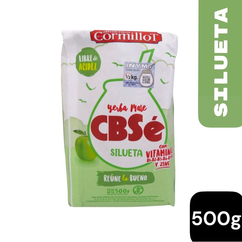 Yerba-Cbse-Silueta-X-500gr