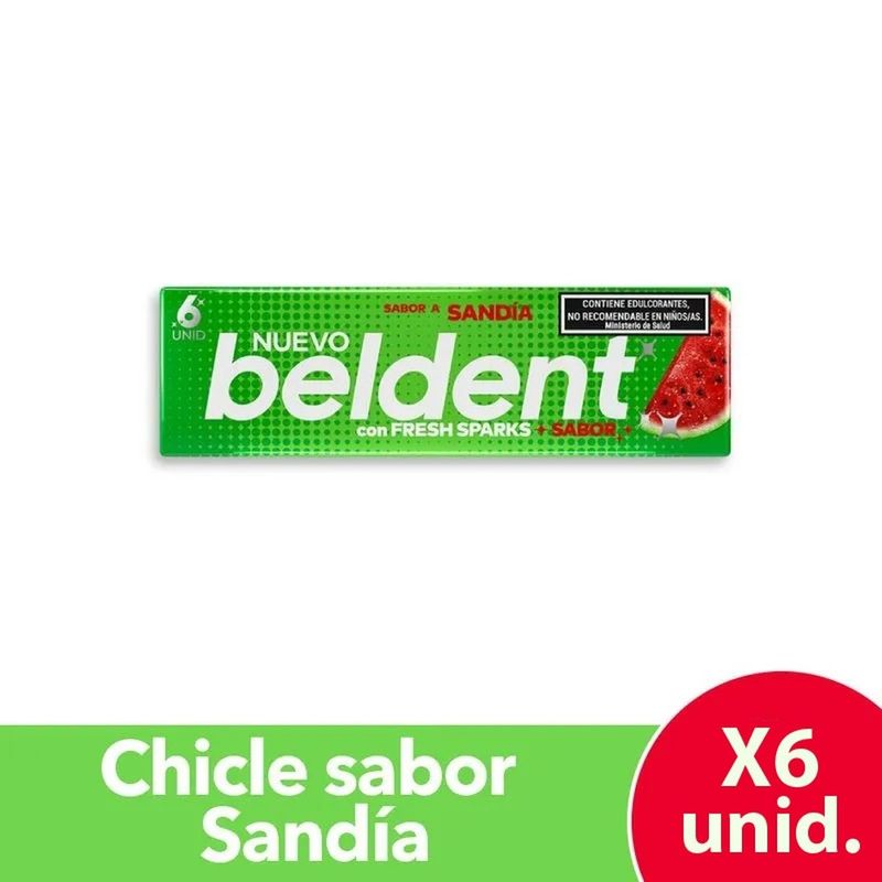 Chicle-Beldent-Sandia-X-10gr
