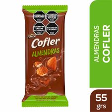 Chocolate Cofler Leche Almendras x 55gr