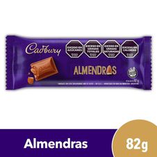 Chocolate Cadbury Almendras x 82gr