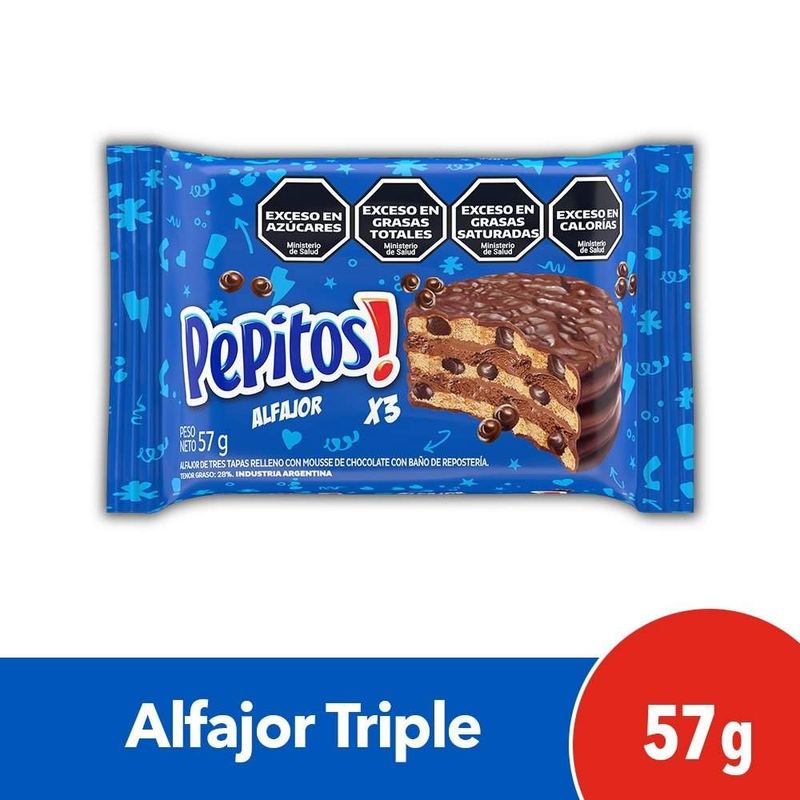 Alfajor-Pepitos-Triple-X-57gr
