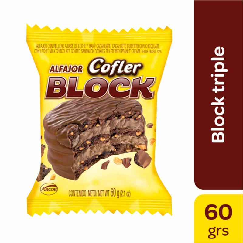 Alfajor-Cofler-Block-X-60gr