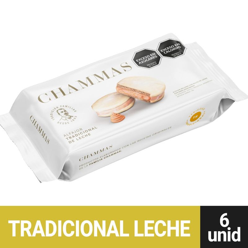Alfajor-Chammas-Leche-Blister-X-6un