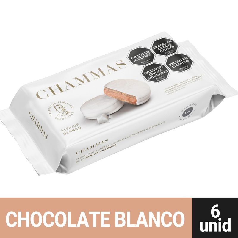 Alfajor-Chammas-Blanco-Blister-X-6un
