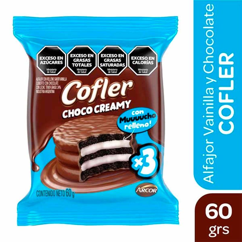 Alfajor-Cofler-Choco-Creamy-X-60gr