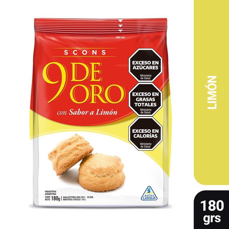 Scons-9-de-Oro-Limon-X-180gr