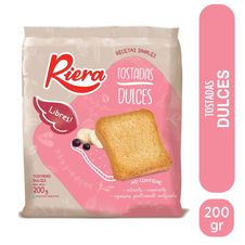 Tostadas Riera Libres Dulces x 200gr