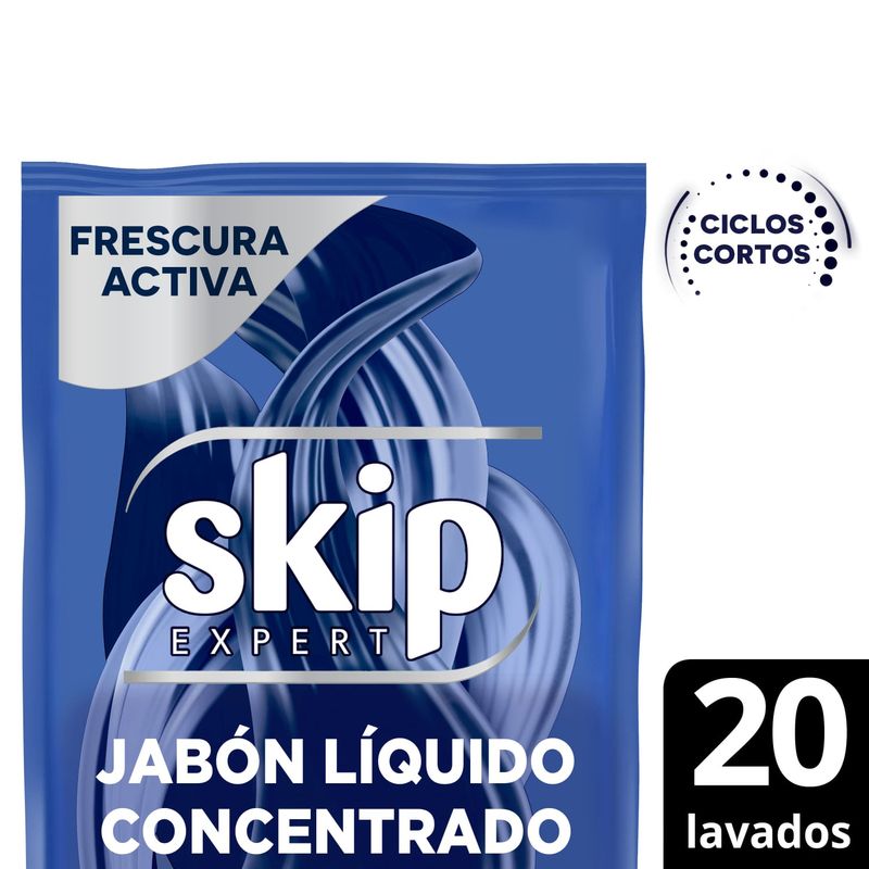 Jabon-Liquido-Skip-Expert-Frescura-Activa-Doy-Pack-X800cc