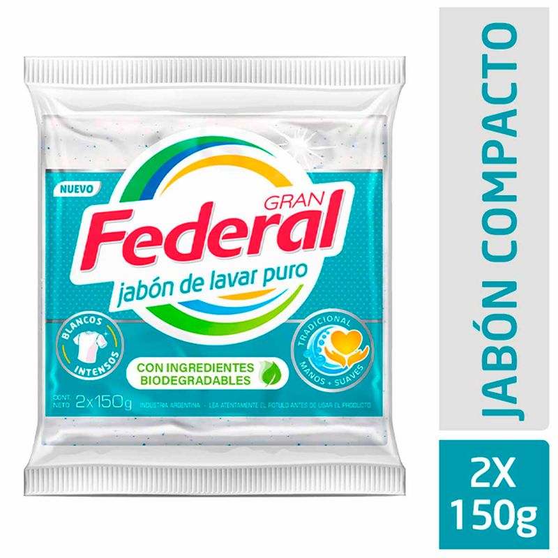 Jabon-Pan-Gran-Federal-Tradicional-X-2un