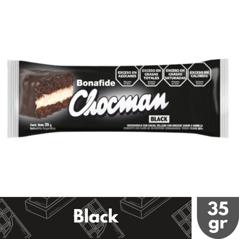 Chocolate-Chocman-Black-X-35gr