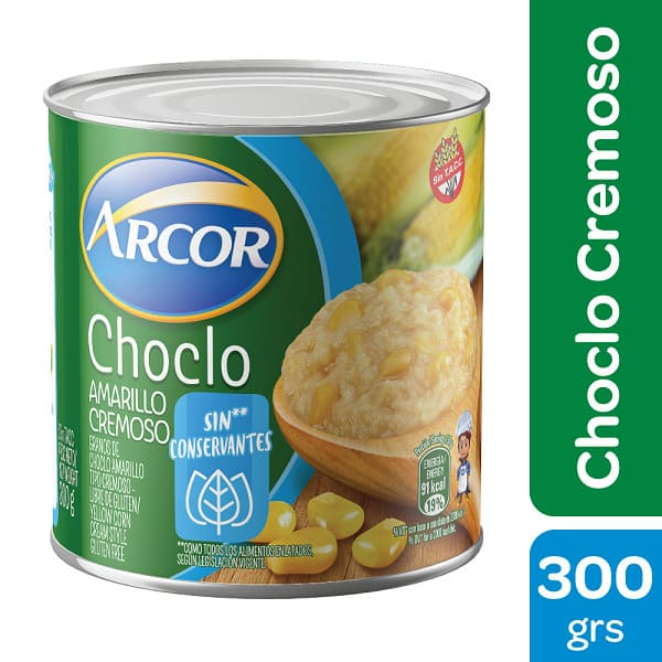 Choclo-Arcor-Amarillo-Cremoso-X-300gr