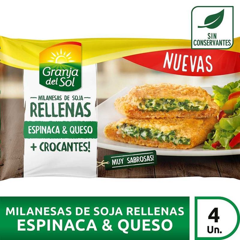 Milanesa-de-Soja-Granja-del-Sol-Rellenas-Espinaca-y-Queso-x-380gr