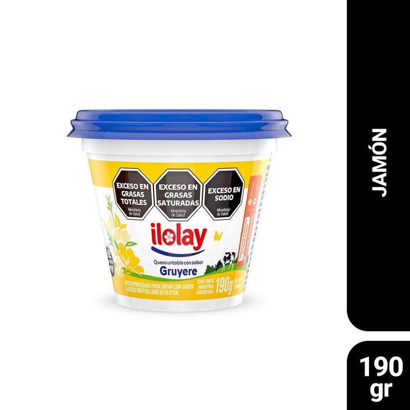 Queso-Untable-Ilolay-Gruyere-x-190gr