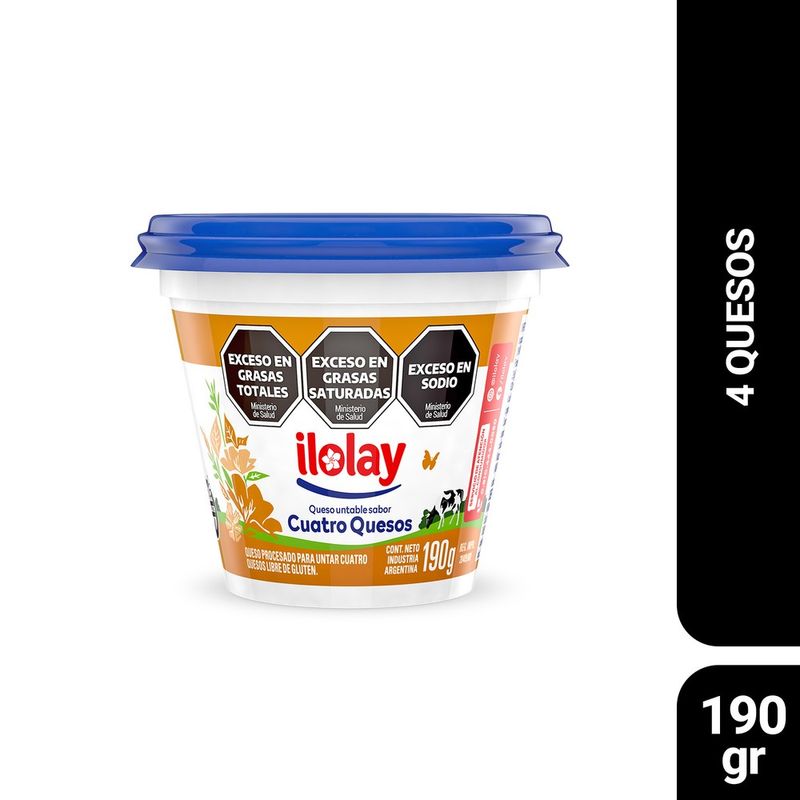 Queso-Untable-Ilolay-Cuatro-Quesos-x-190gr