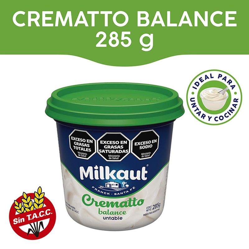 Queso-Crematto-Balance-Milkaut-x-285gr