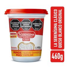 Queso la Serenisima Clasico Regular x 460gr
