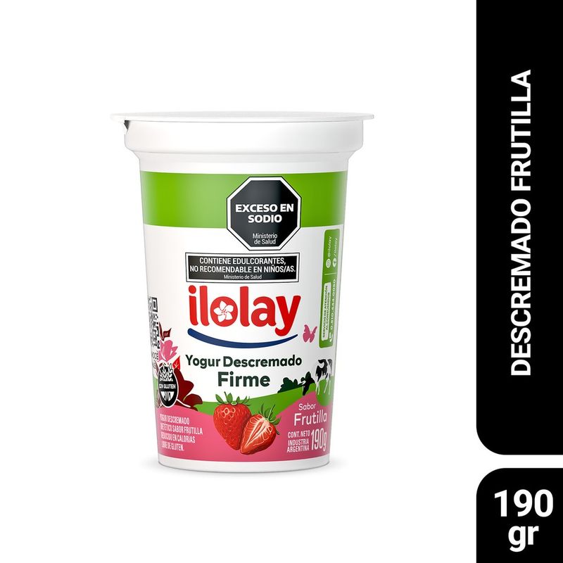 Yogur-Descremado-Firme-Ilolay-Frutilla-x-190gr