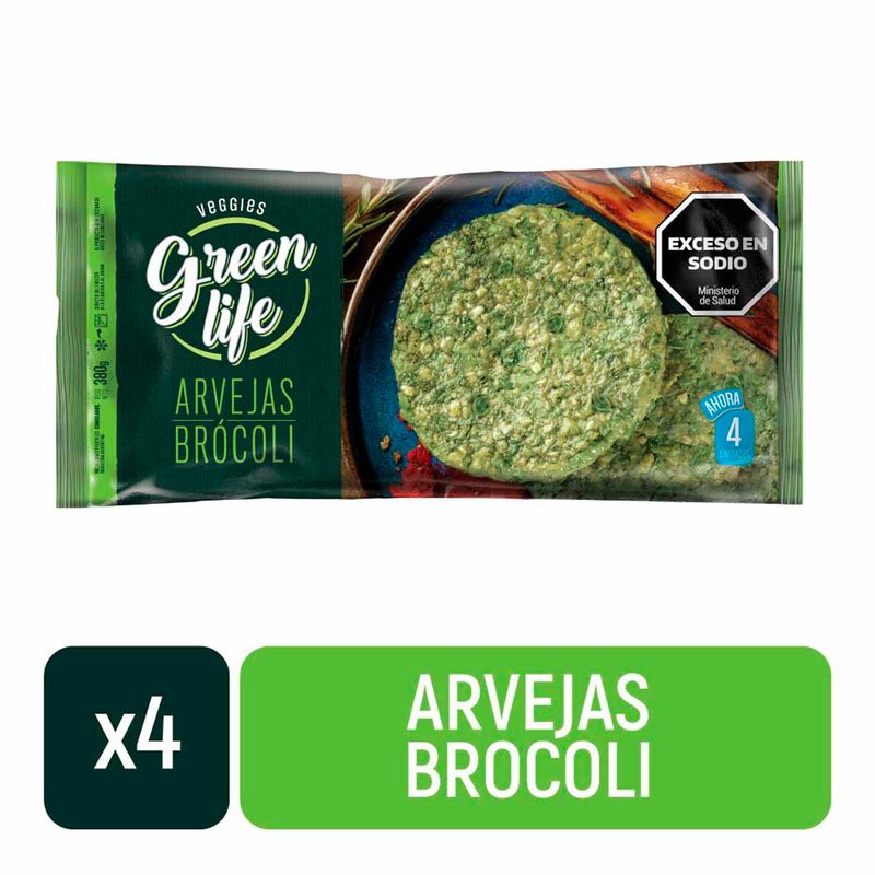 Medallones-Arvejas-brocoli-Green-Life-4-x-380gr