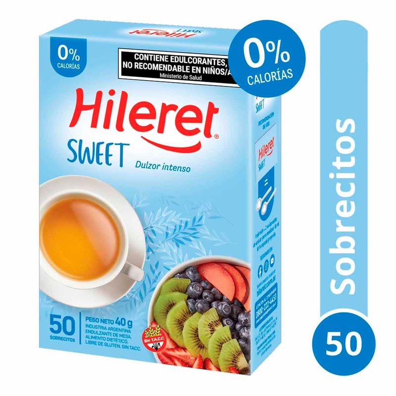 Edulcorante-Hileret-Sweet-Sobre-x-50un