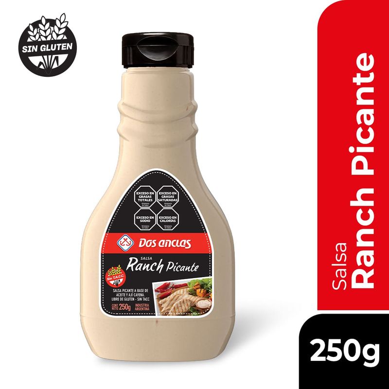 Salsa-Dos-Anclas-Ranch-Picante-x-250gr