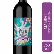 Vino Pato Criollo Malbec Especial X 750cc