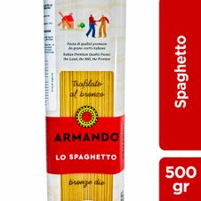 Fideos Armando Lo Spaghetto x 500gr