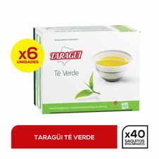 Te Verde Taragui Ensobrados x 40un