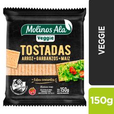 Tostadas Molinos Ala Veggies x 150gr