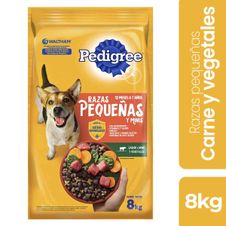 Alimento Pedigree Razas Pequeñas x 8kg