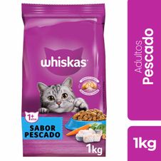 Alimento Whiskas Gato Adulto Sabor Pescado x 1kg