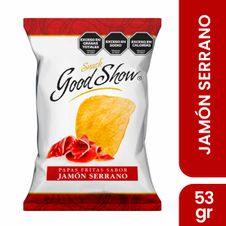Papas Goodshow Jamon Serrano x 53gr