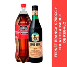 Combo Fernet Branca + Coca Cola 1500 cc