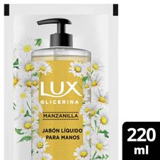 Jabon Liquido Lux Glicerina Manzanilla x 220cc
