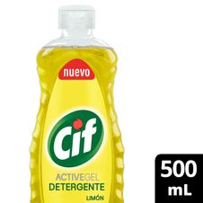 Detergente Cif Active Gel Limon x 500cc