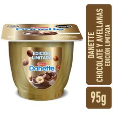 Postre Danette Chocolate y Avellanas x 95gr