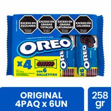 Galletitas Oreo Agrupada x 258gr