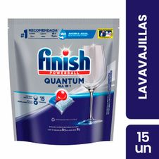 Detergente Finish Tableta para Lavavajillas x 15un