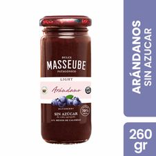 Mermelada Masseube Light Aradanos x 260gr