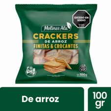 Galletas de Arroz Crackers Molinos Ala x 100gr