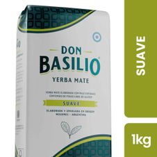 Yerba Don Basilio Suave x 1kg