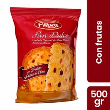 Pan Dulce Firenze con Frutas x 500gr