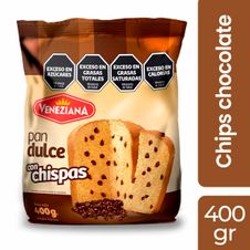 Pan Dulce Veneziana con Chips x 400gr