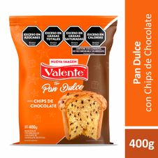 Pan Dulce Valente con Chips x 400gr
