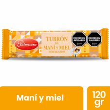 Turron Palmesano Mani con Miel x 120gr