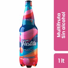 Sidra Fiestita Multifruta Sin Alcohol x 1000cc